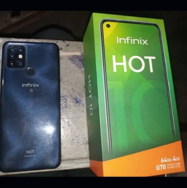 Infinix HOT 10 4gb 64gb 0