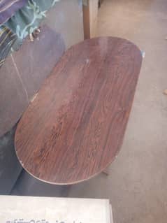 Wooden Round Shape Center Table