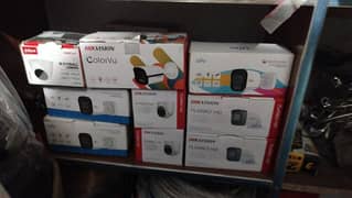 big offer for CCTV cameras hikvision Dhua unv cameras available