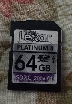 Sd card 64Gb