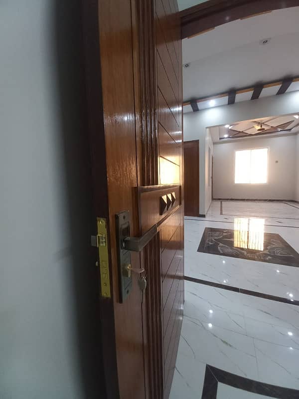 Brand New West open Luxury style Duble Story House for Sale in Saadi Garden V. I. P Block. 14