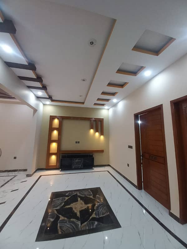 Brand New West open Luxury style Duble Story House for Sale in Saadi Garden V. I. P Block. 19