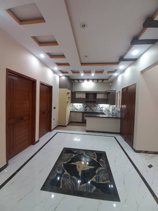 Brand New West open Luxury style Duble Story House for Sale in Saadi Garden V. I. P Block. 23