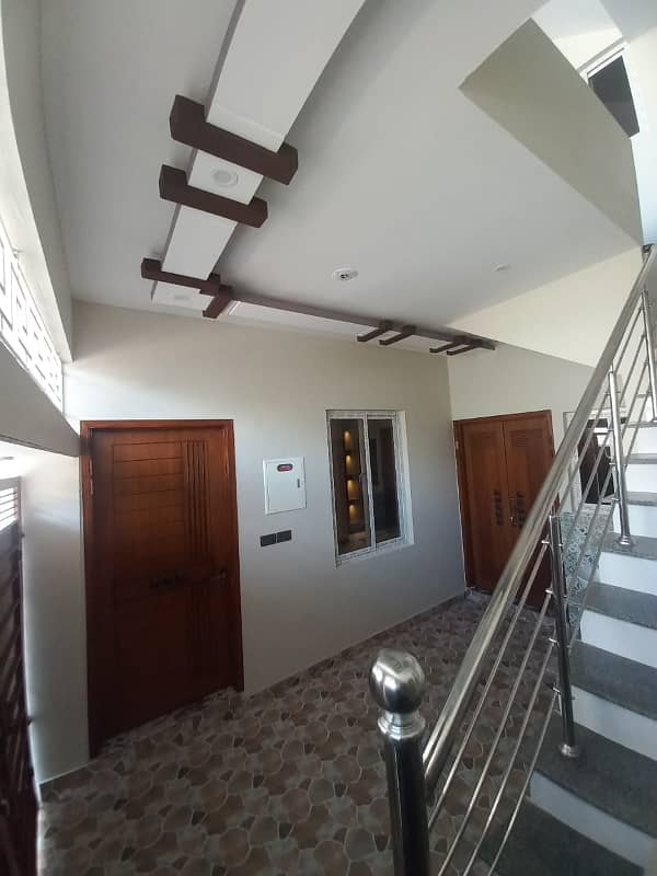 Brand New West open Luxury style Duble Story House for Sale in Saadi Garden V. I. P Block. 24