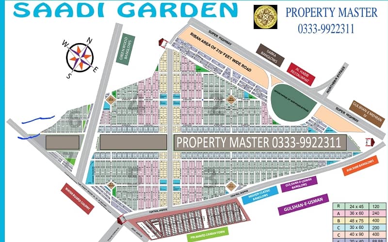 Saadi Garden Block-2. First Belt . Chance Deal 0