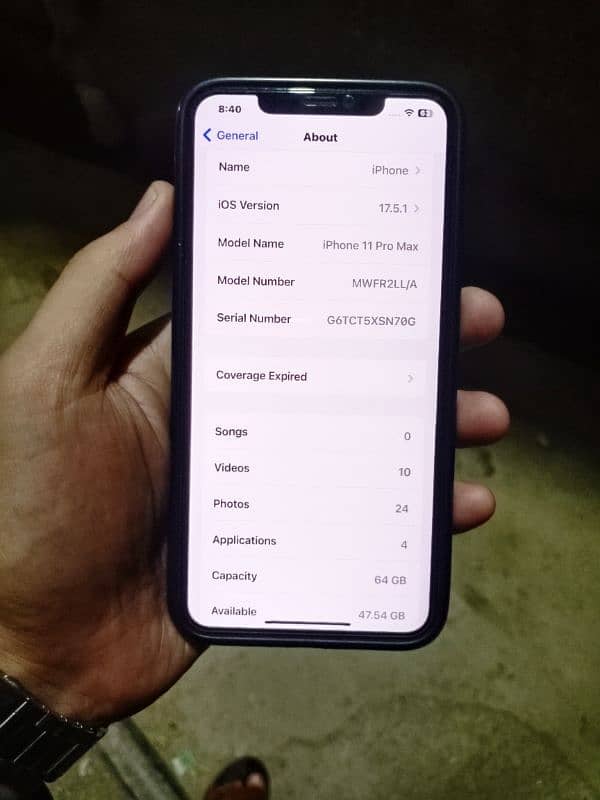 I phone 11 pro max 64 gb jv 0317=97,72==707 2