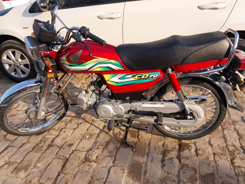 HONDA CD 70 2023 MODEL FOR SALE JHELUM 1