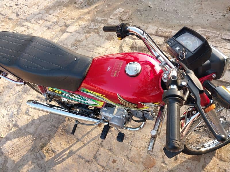 HONDA CD 70 2023 MODEL FOR SALE JHELUM 3