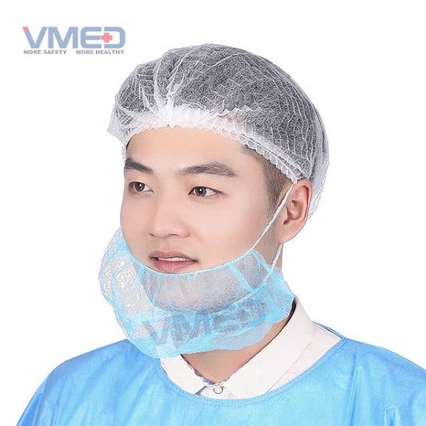 gown , beard mask, shoe cover 2