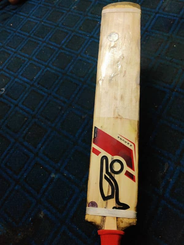 Kookaburra Kahuna (red) English Willow Bat With 8+ Grains. 1