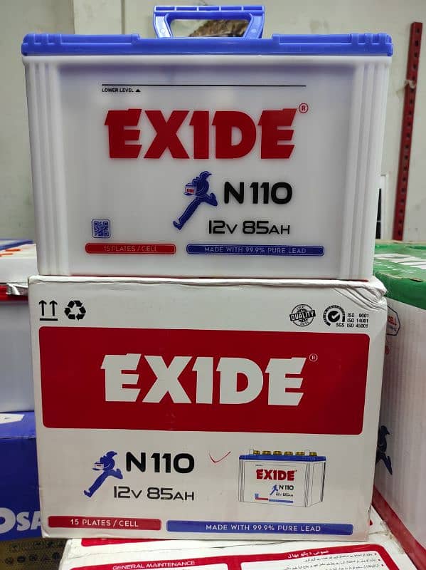 All kinds of Exide Battery. UPS Battery Solar Battery AGS DAEWOO OSAKA 9