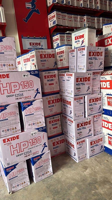 All kinds of Exide Battery. UPS Battery Solar Battery AGS DAEWOO OSAKA 11