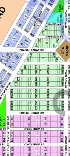 Lease 120 Sq Yd Plot Sale In Block 2 Saadi Garden Scheme 33 (West Open)