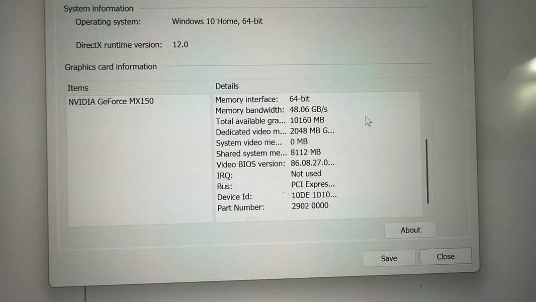 HP Spectre x360 Core i7 8th Generation, RAM 16 GB 64 bit operating sys 2