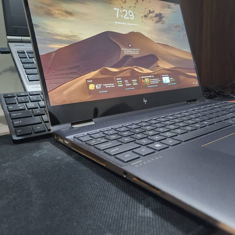 HP Spectre x360 Core i7 8th Generation, RAM 16 GB 64 bit operating sys 5