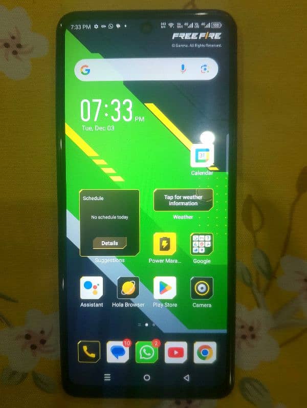 Infinix hot 40 mobile 256/26 Brand New Condition in 5 months warranty 4