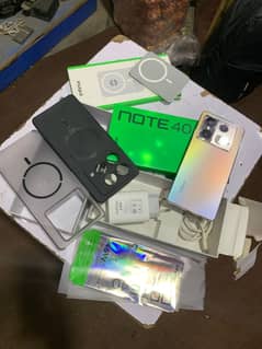 INFINIX NOTE 40 NO REPAIR AND OPEN 16+256 GB COMLET BOX