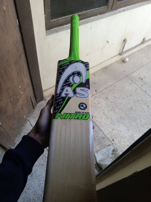 AS nitro edition top grade pure English willow hard ball cricket bat 0