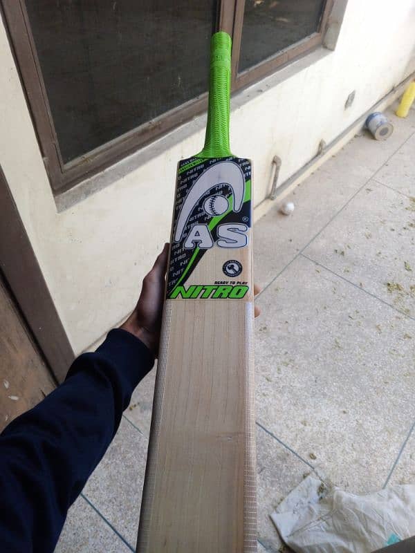 AS nitro edition top grade pure English willow hard ball cricket bat 1