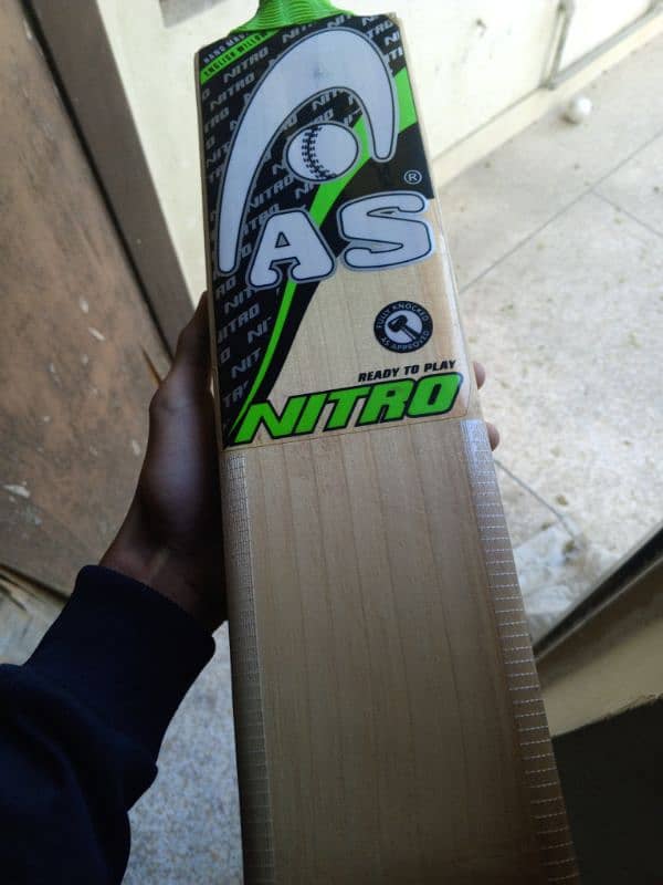 AS nitro edition top grade pure English willow hard ball cricket bat 2