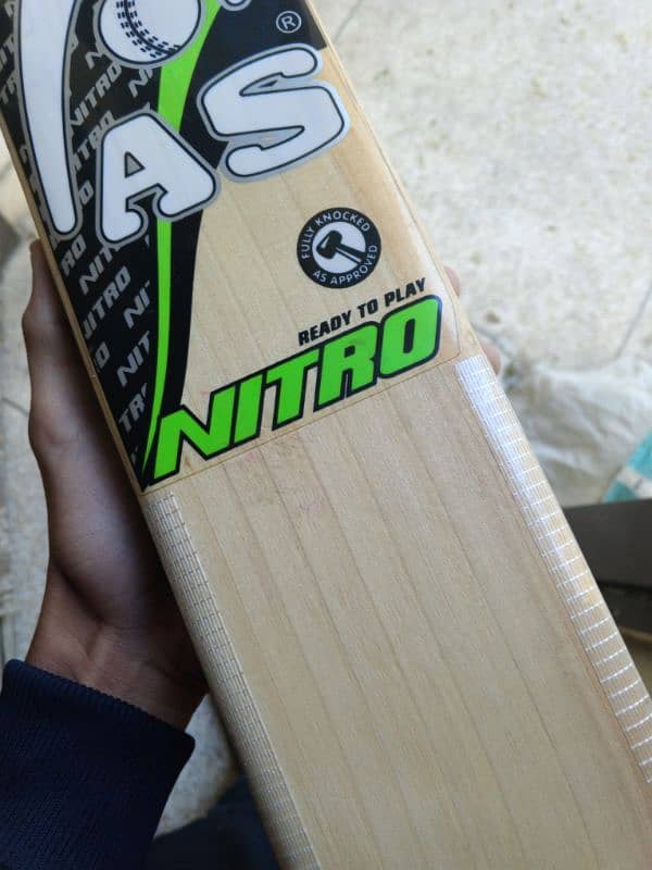 AS nitro edition top grade pure English willow hard ball cricket bat 5