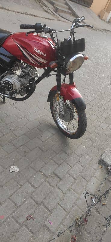 Yamaha yb125z for sale modle 2018 Punjab number 4