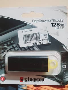 Kingston Data Traveller EXODIA 128gb usb 3.2 high speed