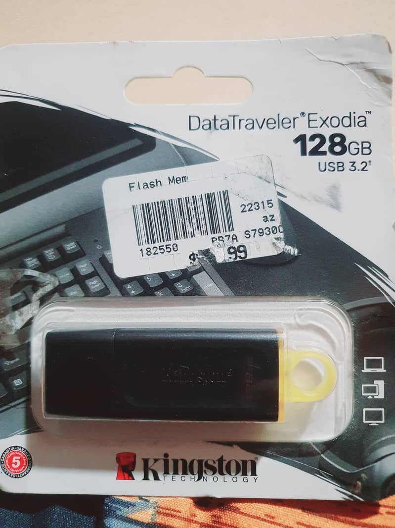 Kingston Data Traveller EXODIA 128gb usb 3.2 high speed 0