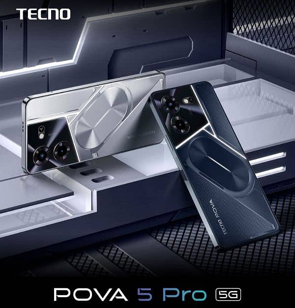 SUPER DEAL POVA 5 PRO 5G 8+8 16GB/256GB BOX PACK 1 YR WARRANTY PTA 0