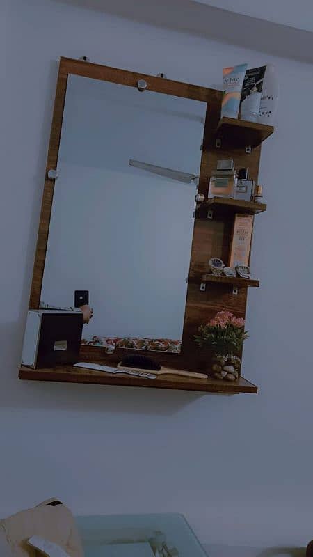 wall mirror, dressing , 1