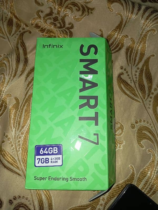 infinix smart 7  4+3gb ram 64gb memory 5