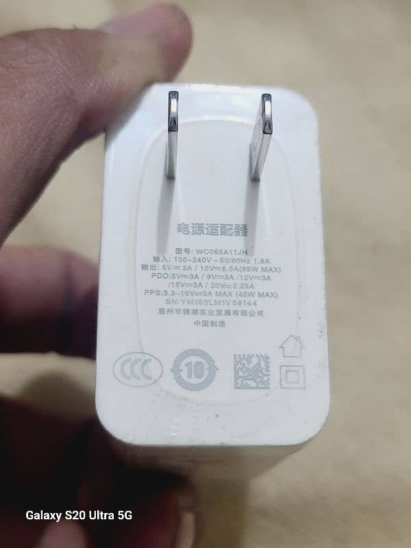 Oneplus 65W Warp charge original charger 2