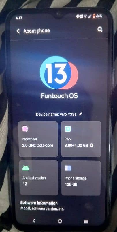 Vivo Y33s For Sale With Original Charger And Box 3