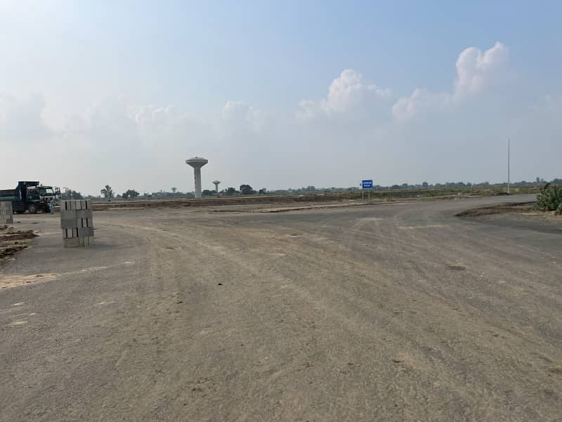 Corner 5 Marla Plot For Sale In N Block Jinnah Sector LDA City Lahore 1