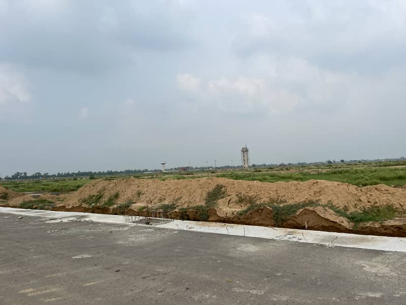 On 75ft Road With Dues Clear 10 Marla Plot For Sale In P Block Jinnah Sector LDA City Lahore 2