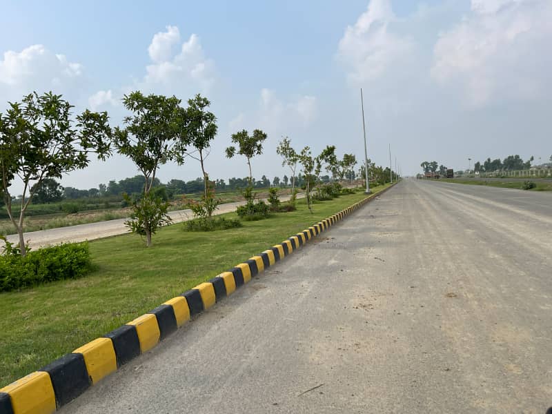 On 75ft Road With Dues Clear 10 Marla Plot For Sale In P Block Jinnah Sector LDA City Lahore 9