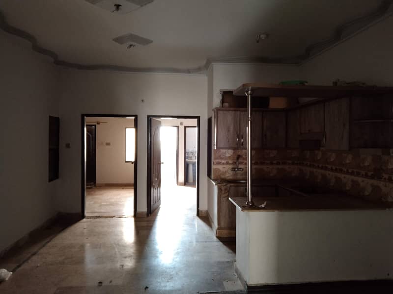 2 bed lounge with roof pent house for rent with nazimabad 5 0