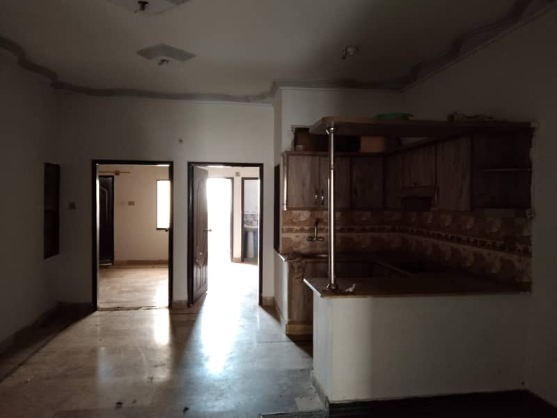 2 bed lounge with roof pent house for rent with nazimabad 5 9