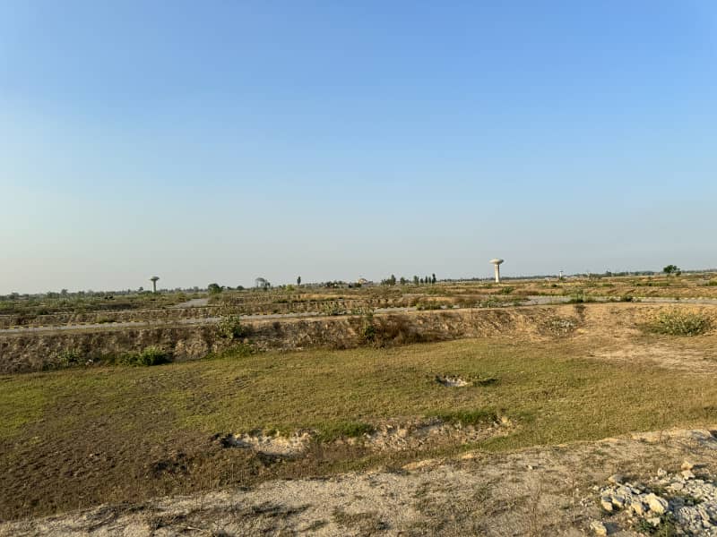 Facing Park Onground 5 Marla Plot For Sale In AA Block Jinnah Sector LDA City Lahore 6