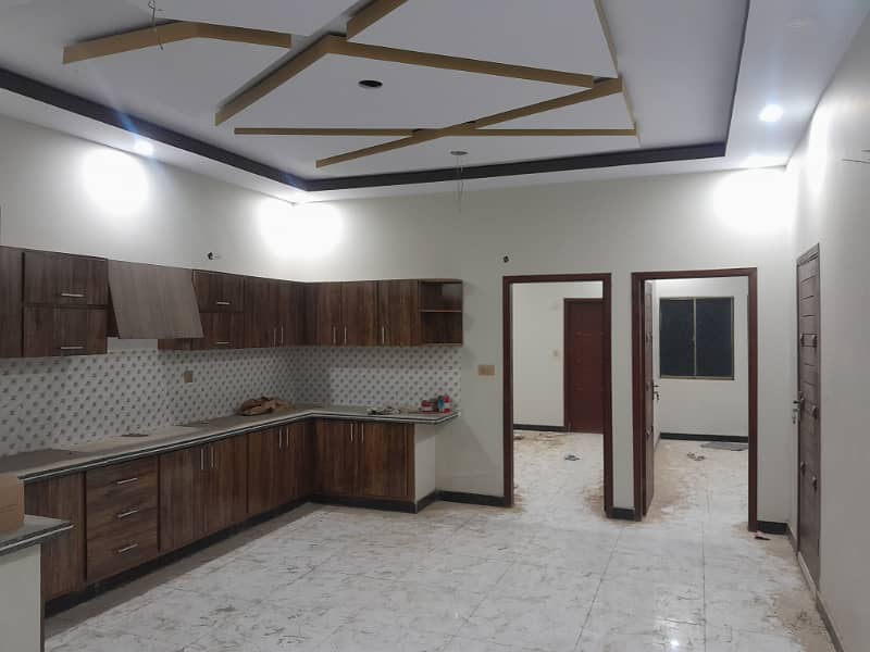 3 Bed Drawing Dining Brand New 120 Sq Yd Portion For Rent Nazimabad 3 With Car Parking 1