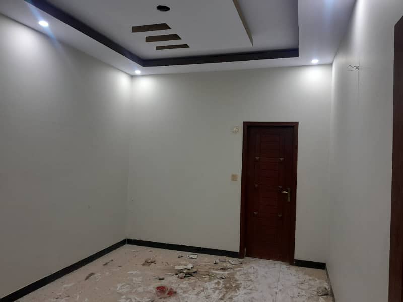 3 Bed Drawing Dining Brand New 120 Sq Yd Portion For Rent Nazimabad 3 With Car Parking 2