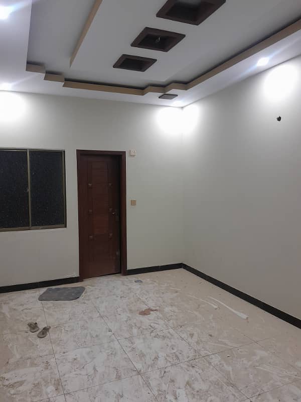 3 Bed Drawing Dining Brand New 120 Sq Yd Portion For Rent Nazimabad 3 With Car Parking 3