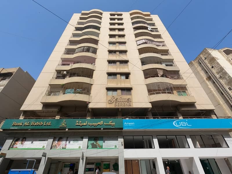 Prime Location Flat Sized 1300 Square Feet In Nazimabad 0