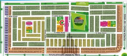 With Dues Clear 1 Kanal General Plot For Sale In C Block Jinnah Sector LDA City Lahore