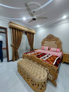 10 Marla Lower Portion Full Furnished Basement For Rent In Bahria Town Lahore