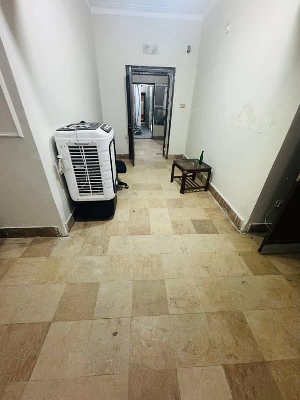 Flat For Rent In Main Market Gulberg Al Ghani Building, 2 Rooms , Kitchen Washroom 7