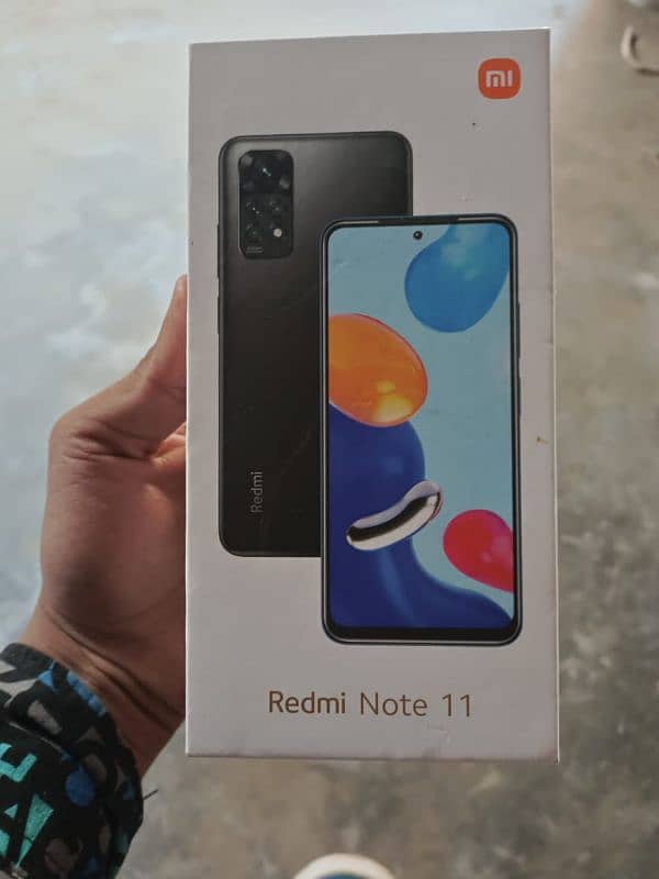 redmi note 11 mobile with box original charger. no open no repair 8