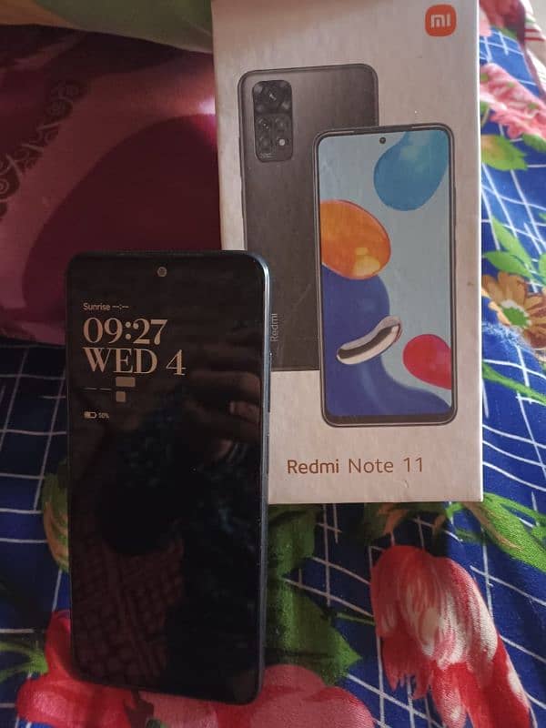 redmi note 11 mobile with box original charger. no open no repair 9