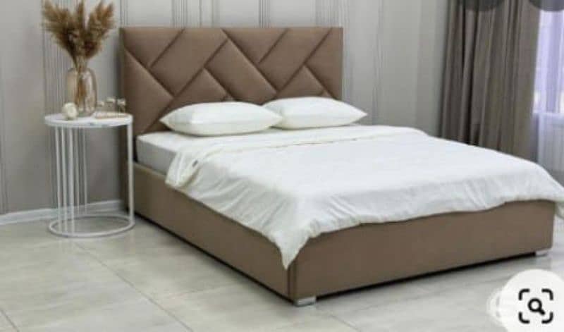 double bed set,king size bed side, sheesham wood structure, furniture 2