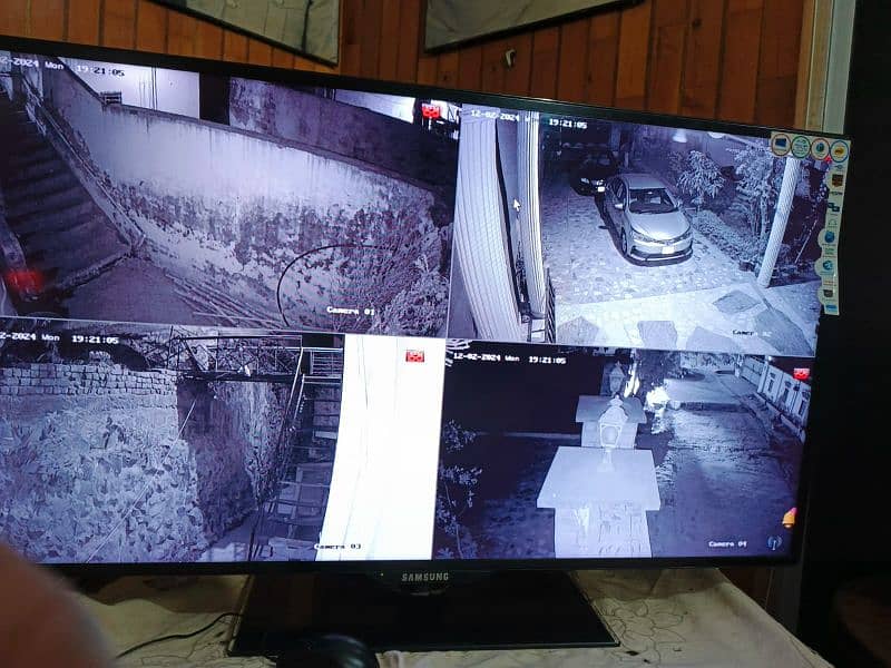 4 camera's 2mp package Hikvision 1080p 2